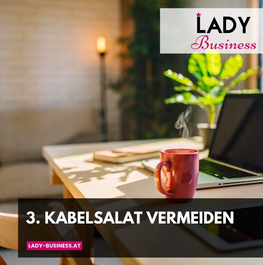 3. Kabelsalat vermeiden