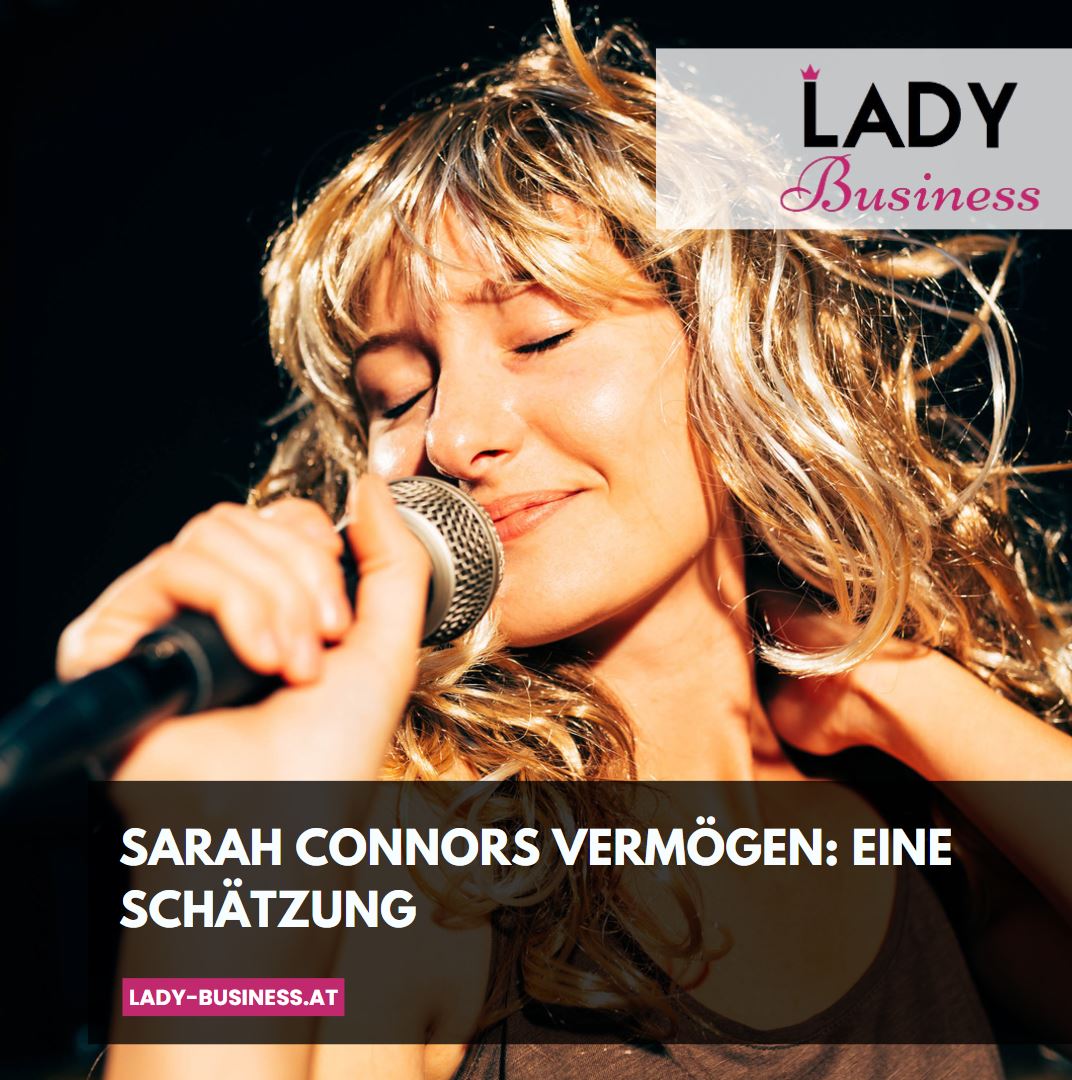 Sarah Connors Vermögen Eine Schätzung Sarah Connors Vermögen Eine Schätzung