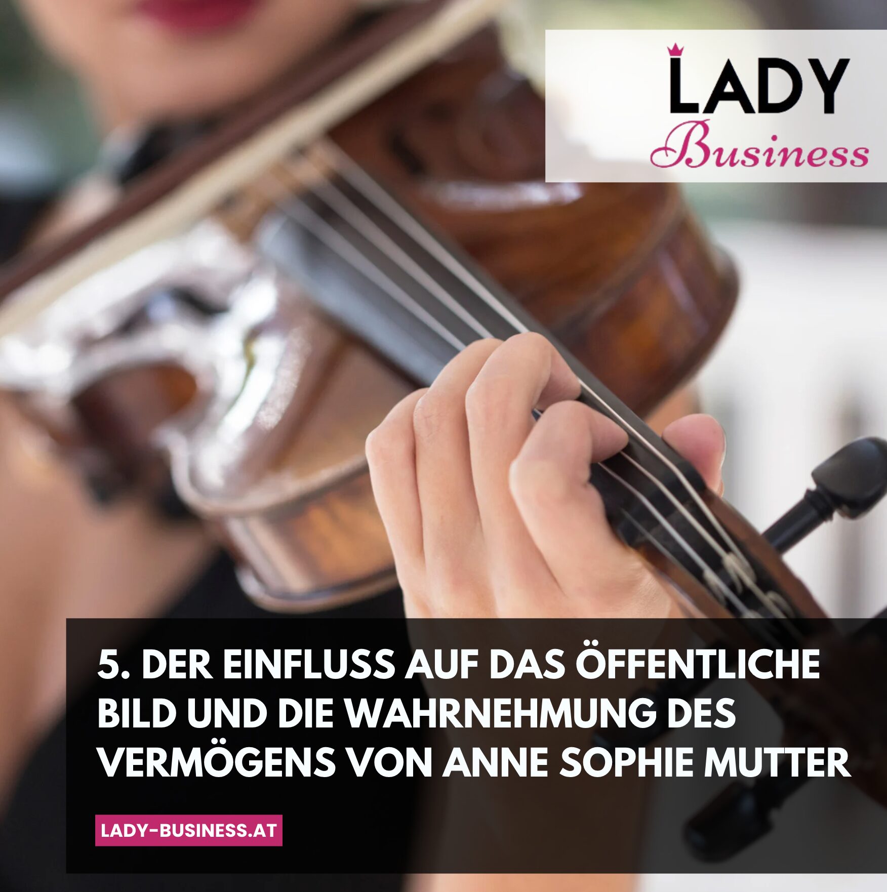 5. Der Einfluss auf das öffentliche Bild und die Wahrnehmung des Vermögens von Anne Sophie Mutter