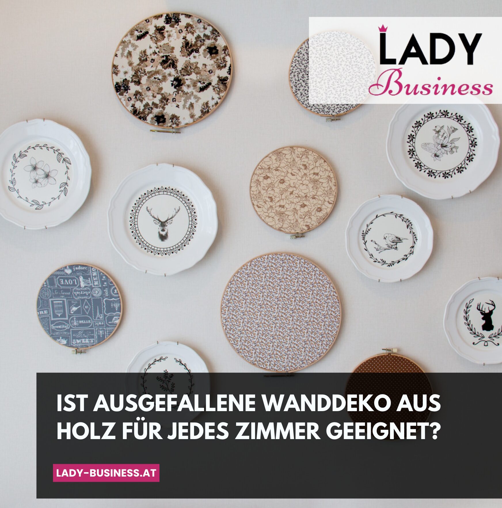 Ist ausgefallene Wanddeko aus Holz für jedes Zimmer geeignet?