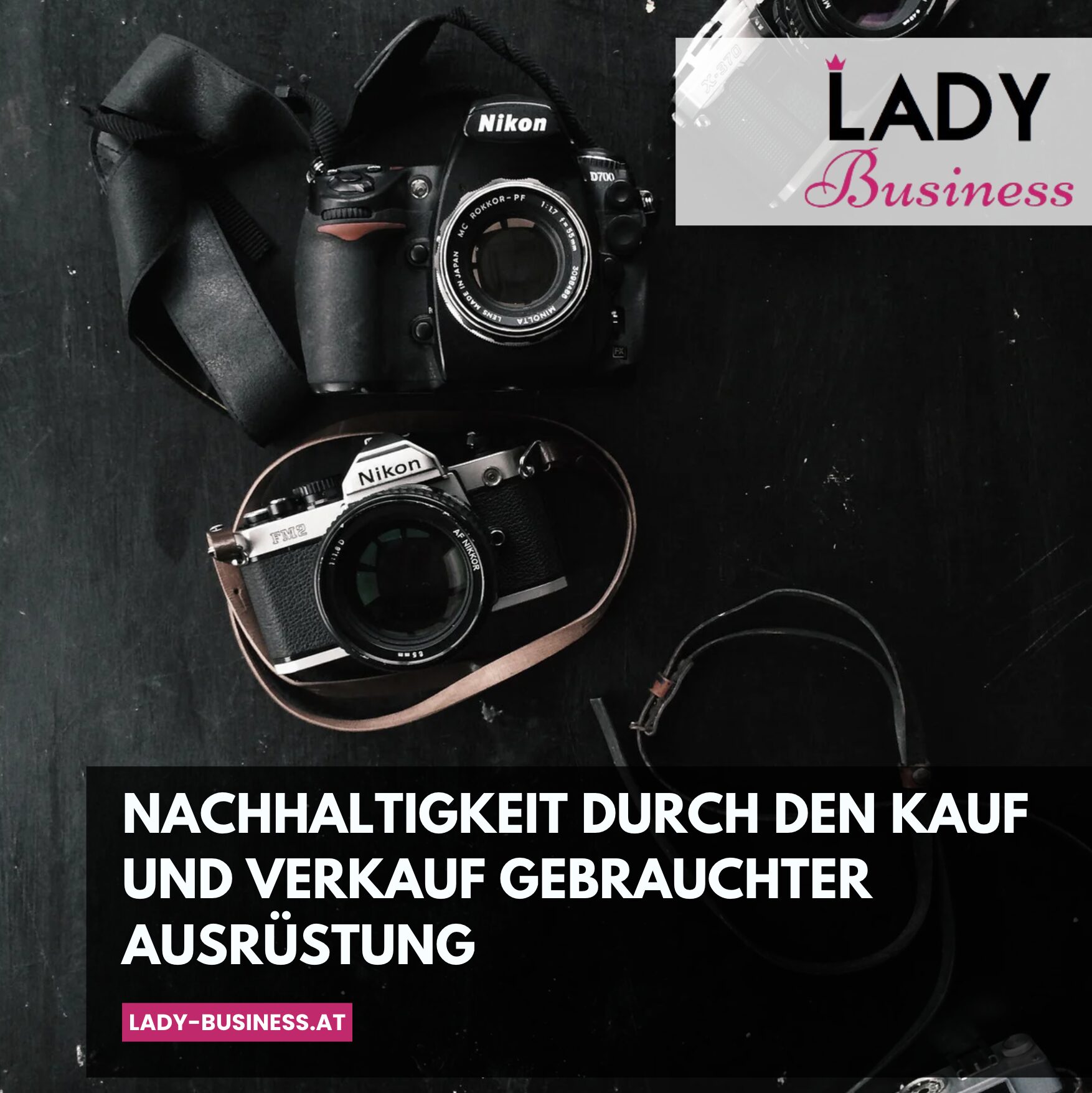 Nachhaltigkeit durch den Kauf und Verkauf gebrauchter Ausrüstung