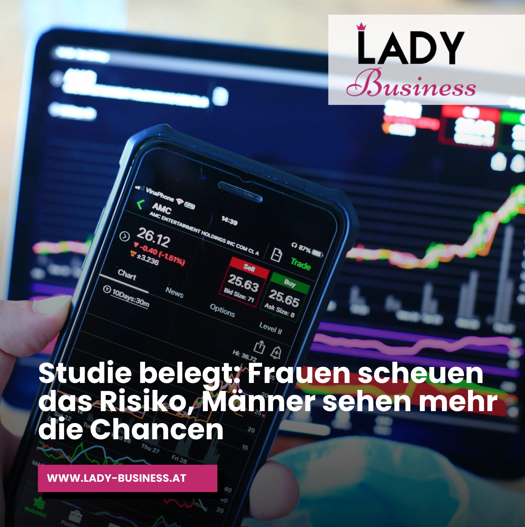 Studie belegt: Frauen scheuen das Risiko, Männer sehen mehr die Chancen