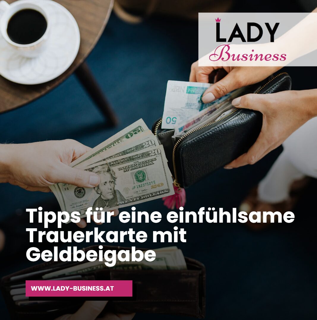 Tipps für eine einfühlsame Trauerkarte mit Geldbeigabe Tipps für eine einfühlsame Trauerkarte mit Geldbeigabe