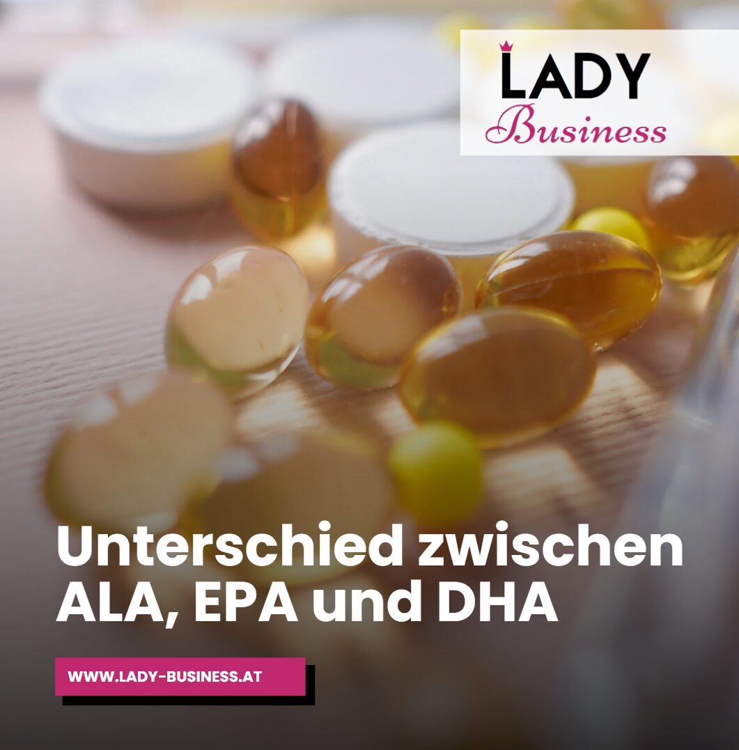 Unterschied zwischen ALA, EPA und DHA
