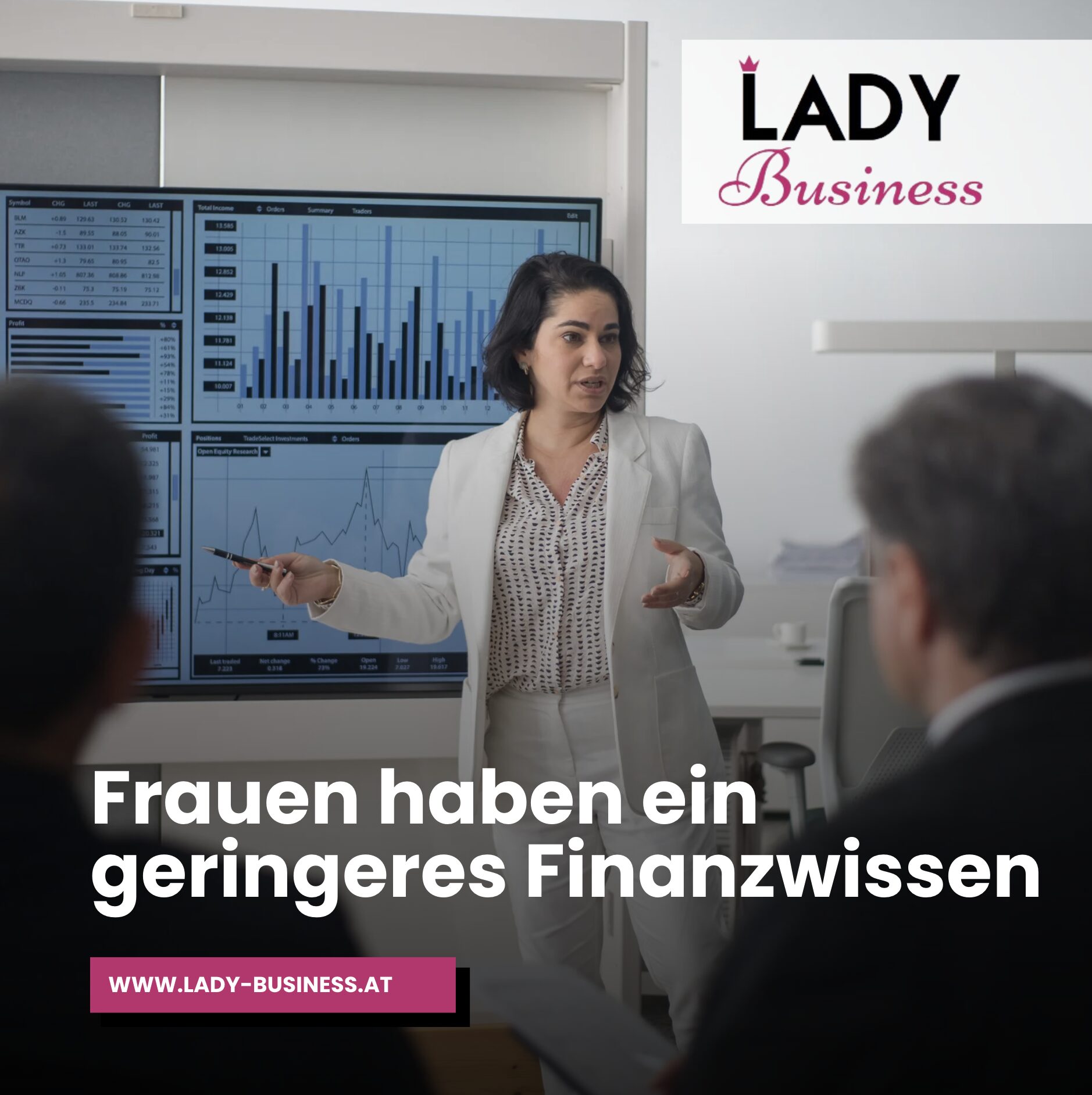 Frauen haben ein geringeres Finanzwissen