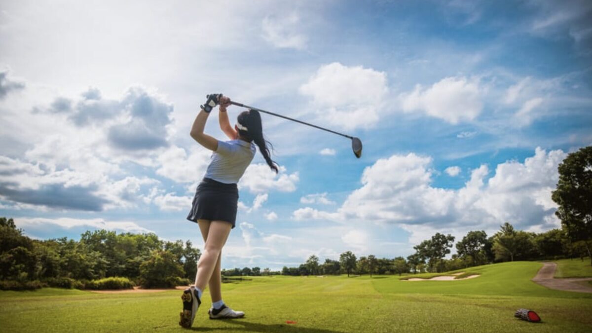 Schwanger Golfen