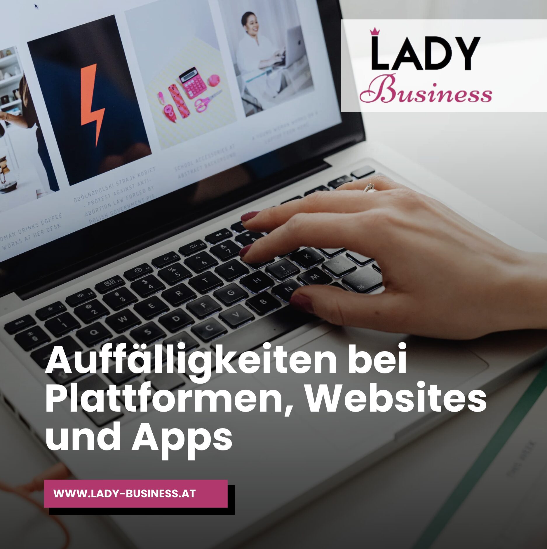 Auffälligkeiten bei Plattformen, Websites und Apps Auffälligkeiten bei Plattformen, Websites und Apps