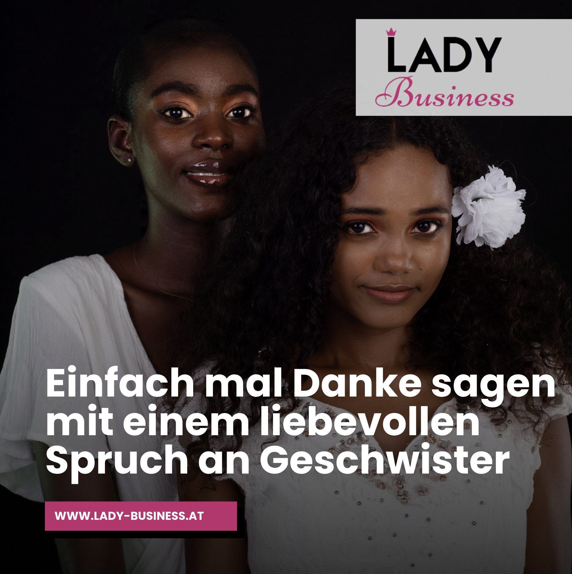 Einfach mal Danke sagen mit einem liebevollen Spruch an Geschwister Einfach mal Danke sagen mit einem liebevollen Spruch an Geschwister