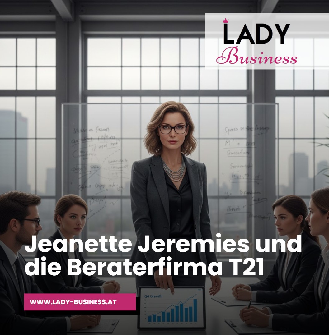 Jeanette Jeremies und die Beraterfirma T21 Jeanette Jeremies und die Beraterfirma T21