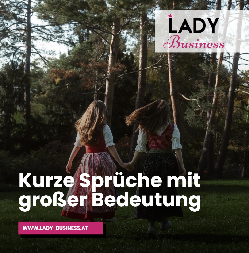 Kurze Sprüche mit großer Bedeutung Kurze Sprüche mit großer Bedeutung