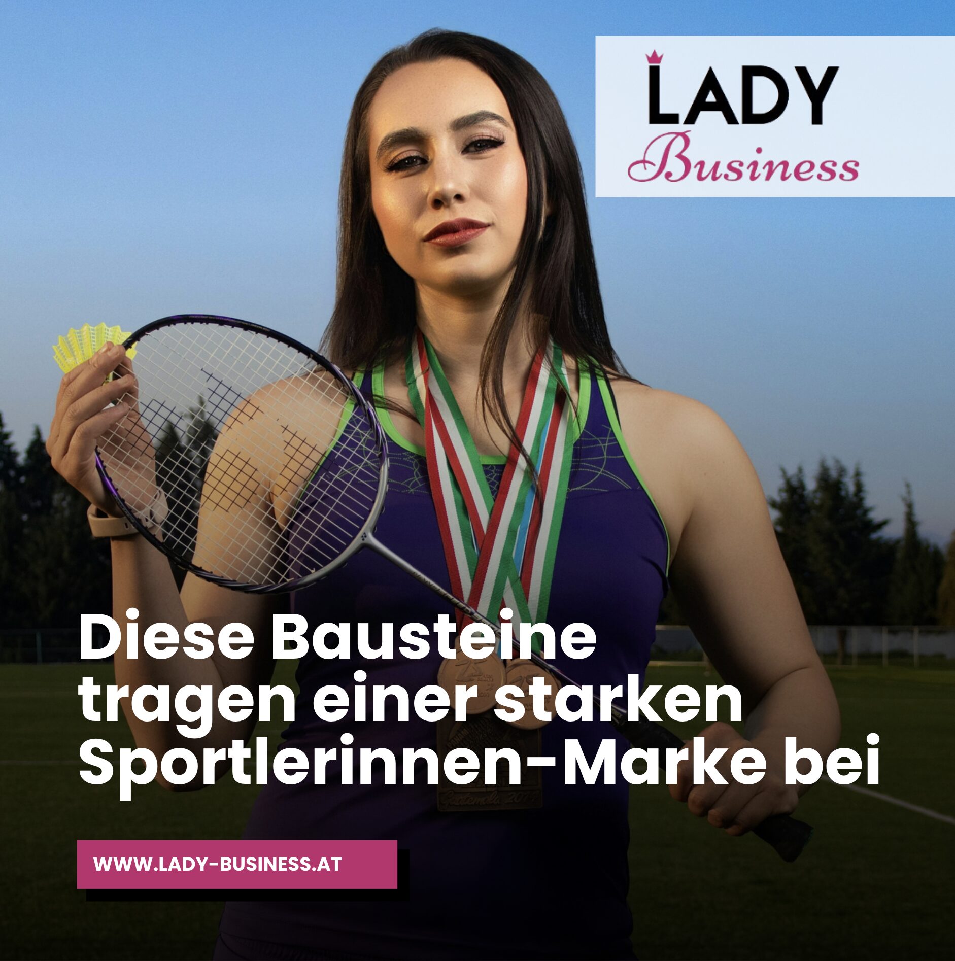 Diese Bausteine tragen einer starken Sportlerinnen-Marke bei Diese Bausteine tragen einer starken Sportlerinnen-Marke bei