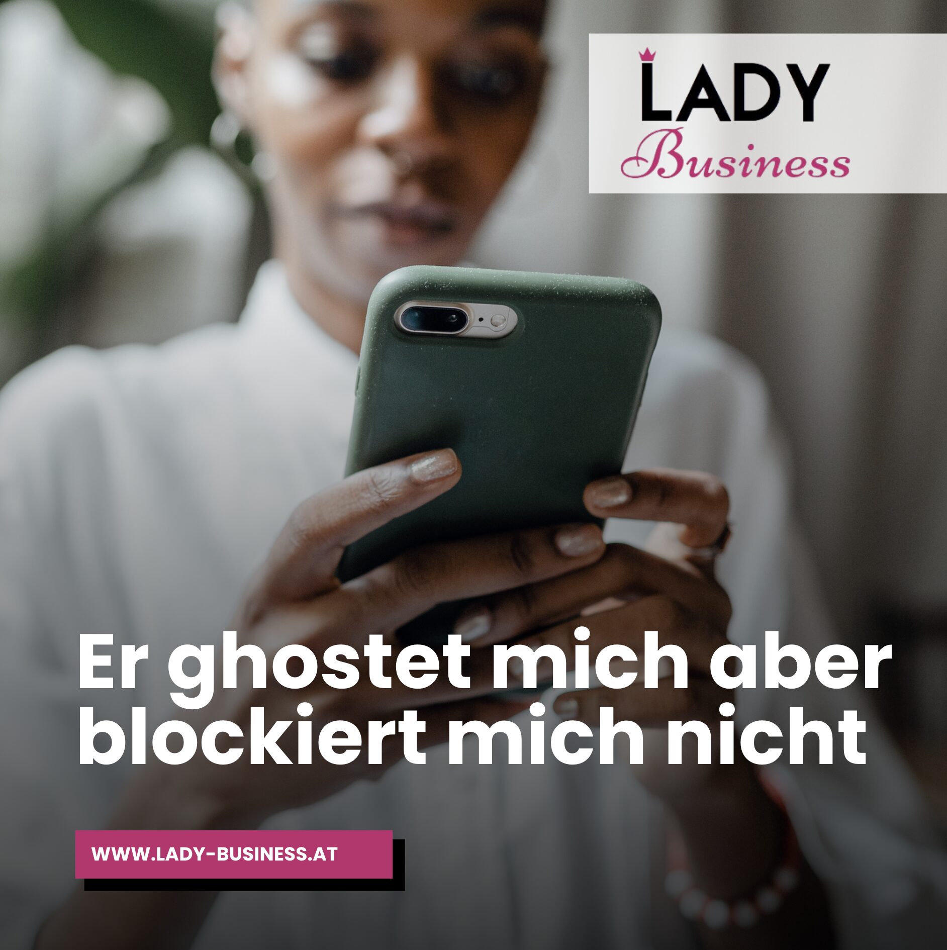 Er ghostet mich aber blockiert mich nicht Er ghostet mich aber blockiert mich nicht