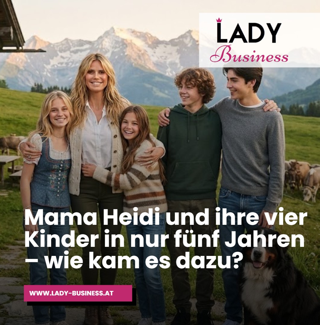Mama Heidi und ihre vier Kinder in nur fünf Jahren – wie kam es dazu Mama Heidi und ihre vier Kinder in nur fünf Jahren – wie kam es dazu