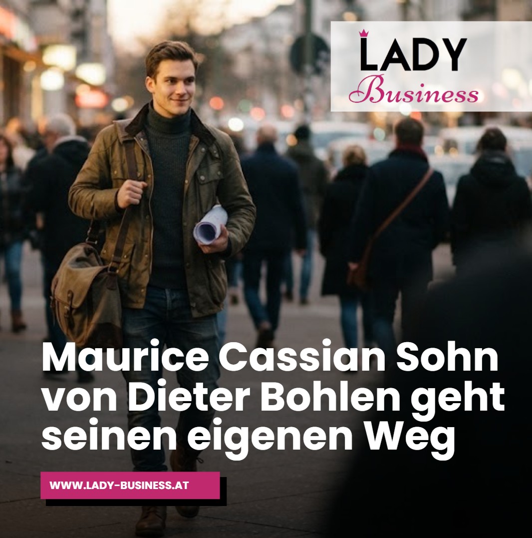 Maurice Cassian Sohn von Dieter Bohlen geht seinen eigenen Weg Maurice Cassian Sohn von Dieter Bohlen geht seinen eigenen Weg
