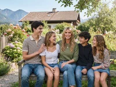 Wie alt sind die Kinder von Heidi Klum  Leni, Henry, Johan und Lou