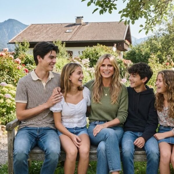 Wie alt sind die Kinder von Heidi Klum Leni, Henry, Johan und Lou