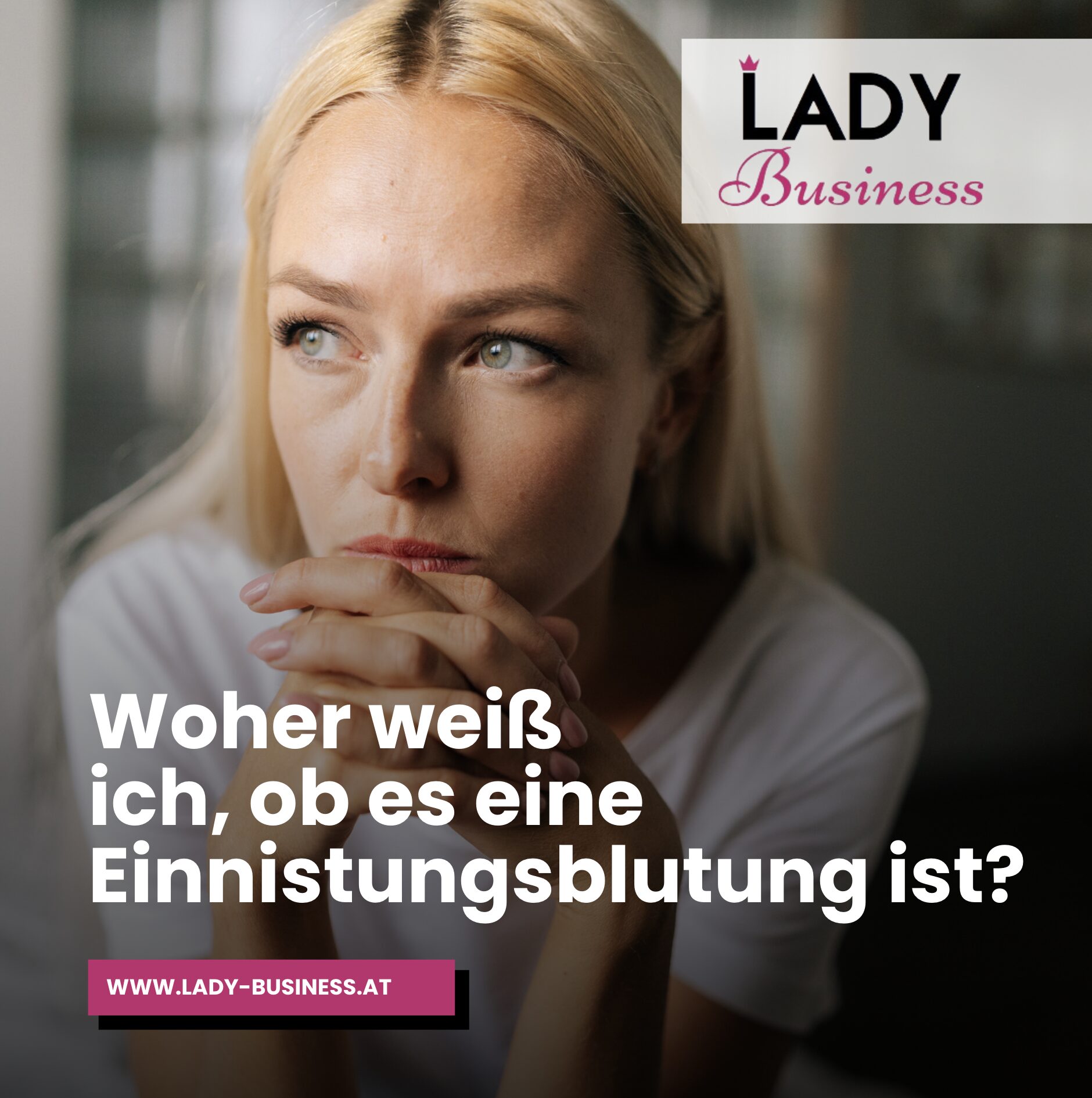 Woher weiß ich, ob es eine Einnistungsblutung ist? Woher weiß ich, ob es eine Einnistungsblutung ist?