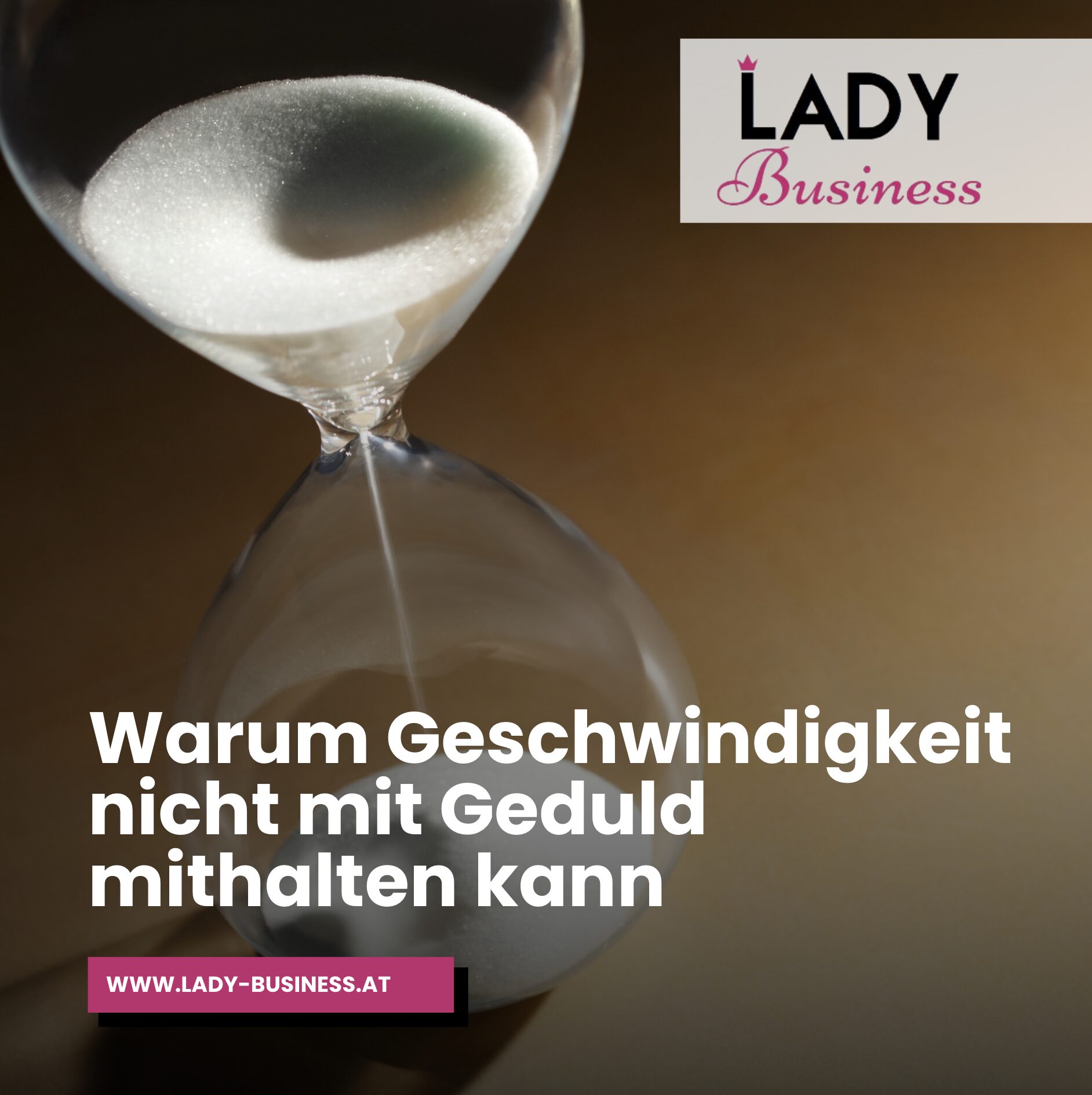 Warum Geschwindigkeit nicht mit Geduld mithalten kann Warum Geschwindigkeit nicht mit Geduld mithalten kann