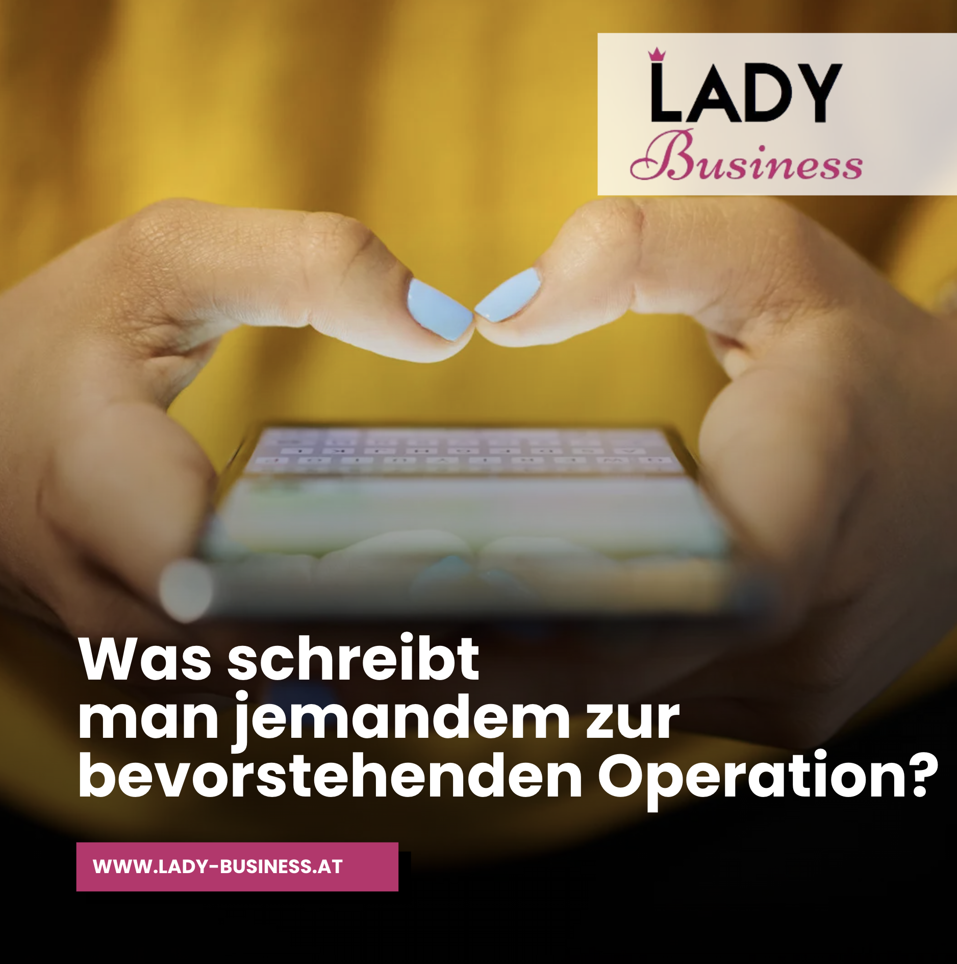 Was schreibt man jemandem zur bevorstehenden Operation? Was schreibt man jemandem zur bevorstehenden Operation?