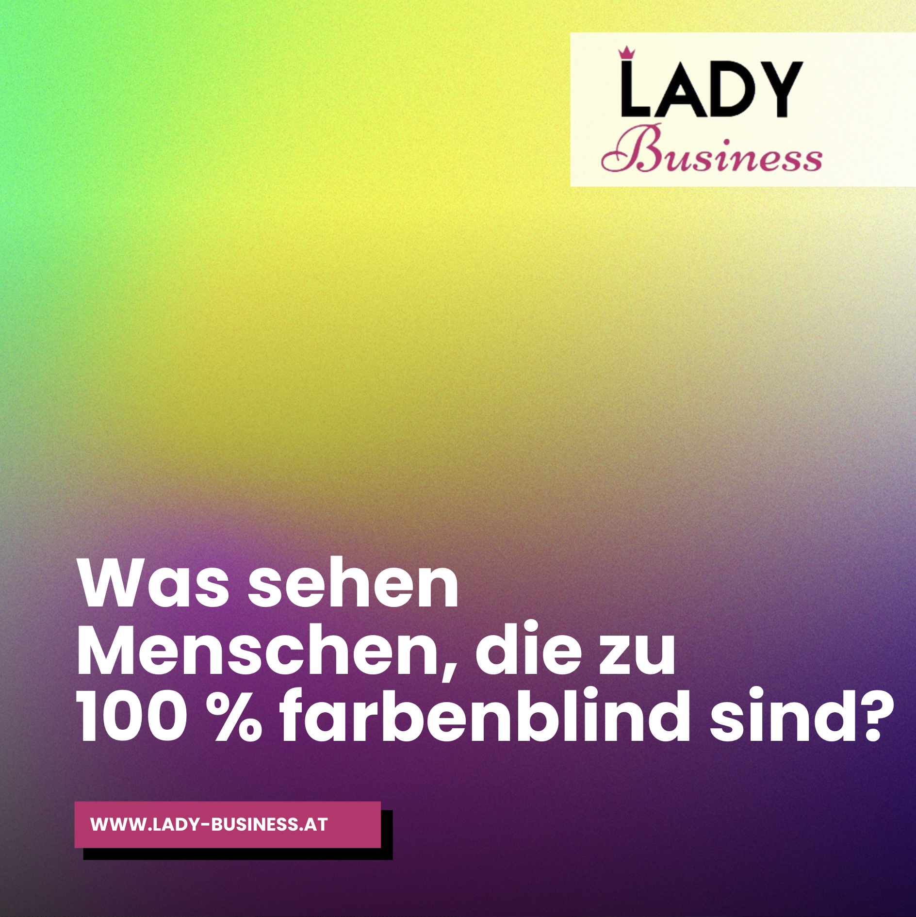 Was sehen Menschen, die zu 100 % farbenblind sind? Was sehen Menschen, die zu 100 % farbenblind sind?